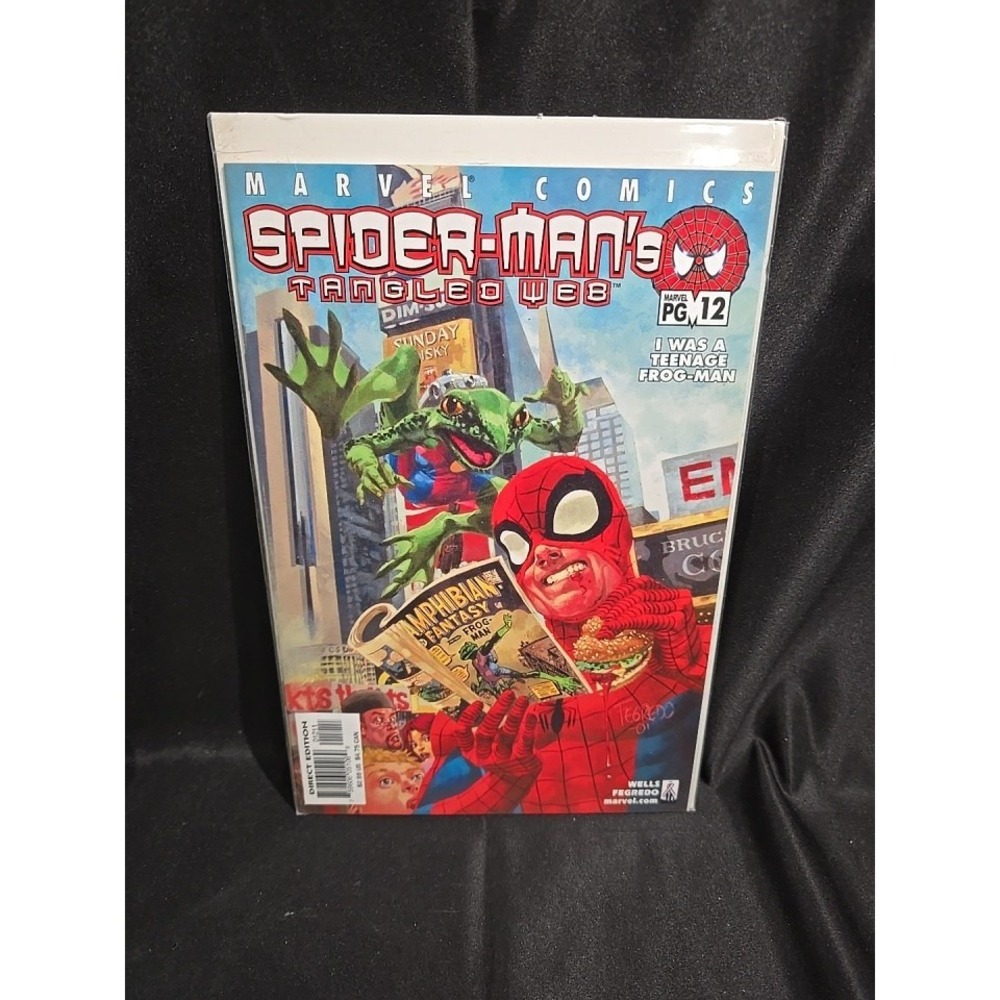Spider-Man’s Tangled Web. #12 FEGREDO Cover. Marvel 2002